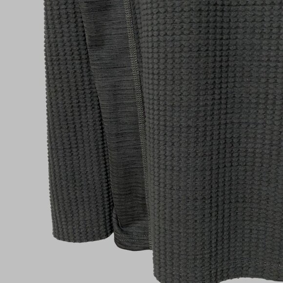 Columbia 1/4 Zip Pullover Jacket XL Gray Textured Athleisure Athletic Activewear - Picture 3 of 6